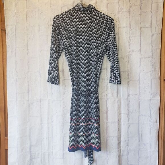 MAX STUDIO Herringbone Belted Shirt Dress - Picture 9 of 9